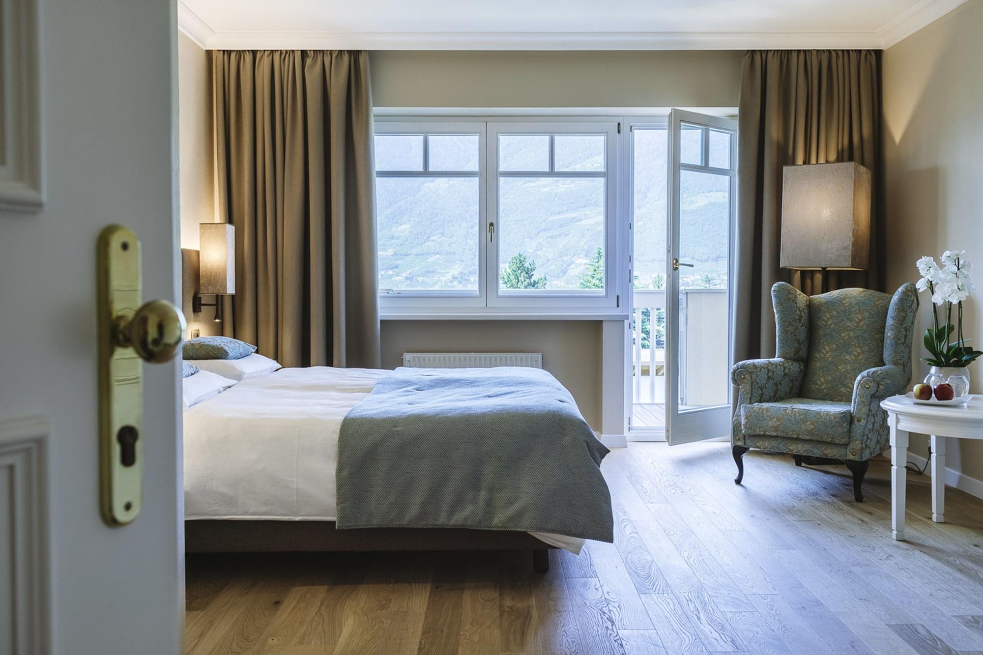Hotel Pienzenau Am Schlosspark Merano Exteriér fotografie